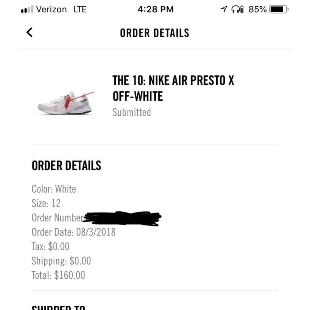 Off-White presto polar opposite